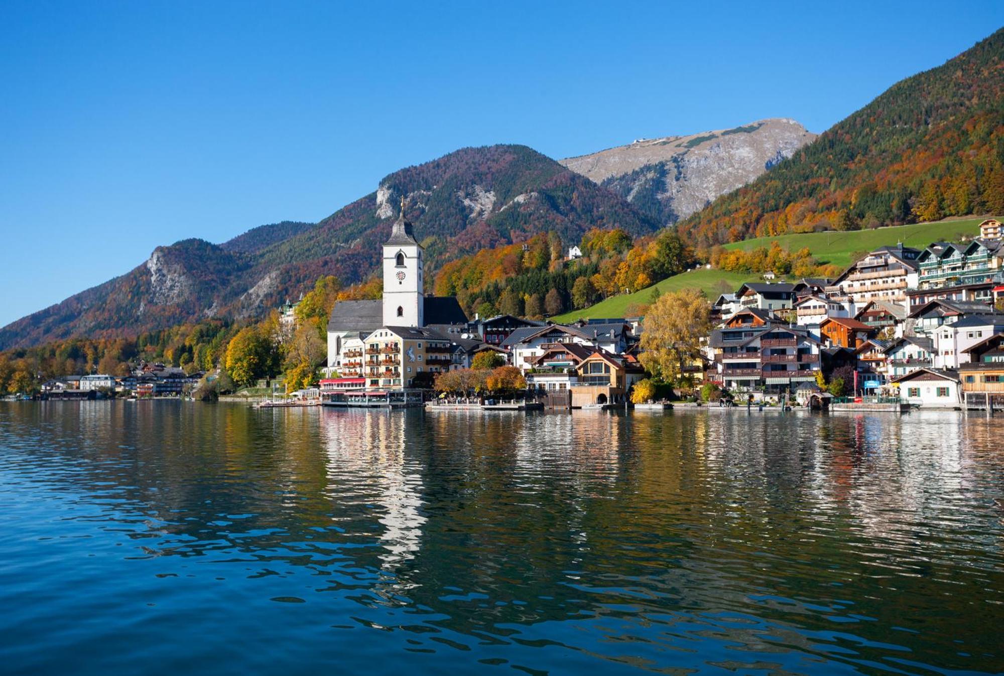 Im Mondseeland Innerschwand Exterior foto